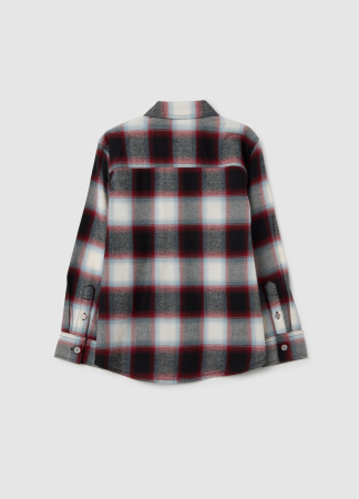 OVS Kids Camasa Maneca Lunga Black/Red Check Baieti 3-10 Ani [1]
