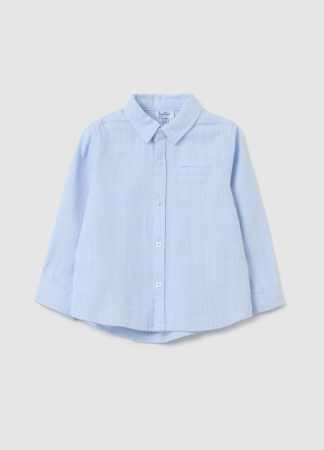 BAIETI - OVS Kids Camasa Maneca Lunga Light Blue Baieti 9-36 Luni