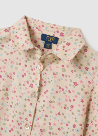 OVS Kids Camasa Maneca Lunga Mother Of Pearl Fete 3-10 Ani [2]