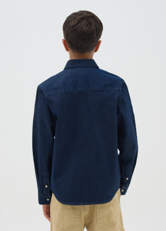 OVS Kids Camasa Maneca Scurta Medium Dark Blue Baieti 10-15 Ani [1]