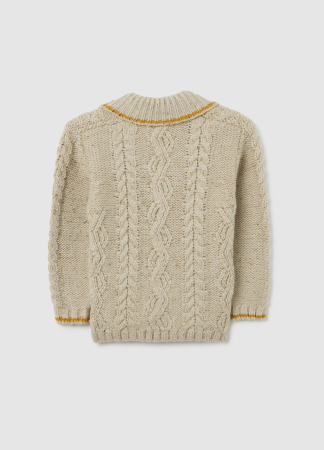 OVS Kids Cardigan Beige Melange Baieti 9-36 Luni [1]