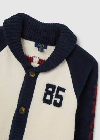 OVS Kids Cardigan Blue/White Baieti 3-10 Ani [2]