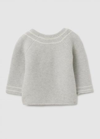 OVS Kids Cardigan Gri Deschis Fete 0-9 Luni [1]