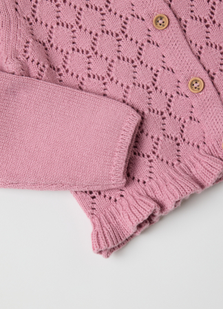 OVS Kids Cardigan Mauve Mist Fete 9-36 Luni [3]