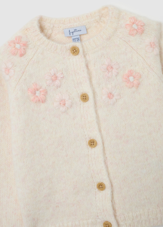 OVS Kids Cardigan Vanilla Cream Fete 9-36 Luni [2]