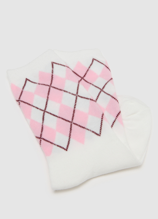 OVS Kids Ciorapi Antislip Albi/Roz Fete 10-15 Ani [2]