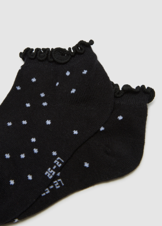 OVS Kids Ciorapi Antislip White/Black Fete 10-15 Ani [2]