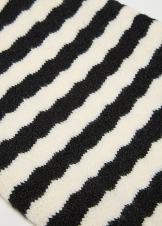 OVS Kids Fular Black-Striped Off-White Fete 3-10 Ani [2]