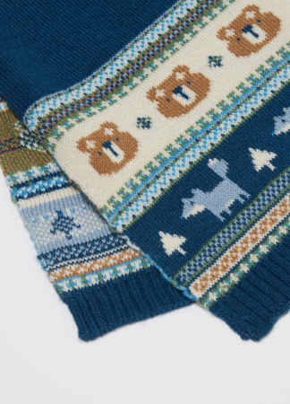 OVS Kids Fular Dark Blue Baieti 9-36 Luni [1]