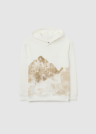 BAIETI - OVS Kids Hanorac Gri/Alb Baieti 10-15 Ani