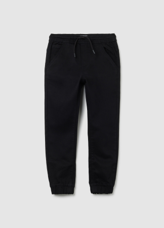 Jeans - OVS Kids Jogger Denim Negri Baieti 10-15 Ani
