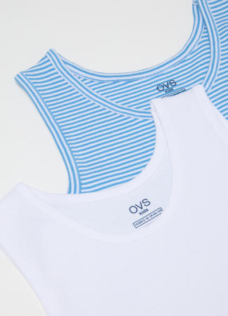 OVS Kids Lenjerie White/Lt Blue Baieti 3-10 Ani [2]