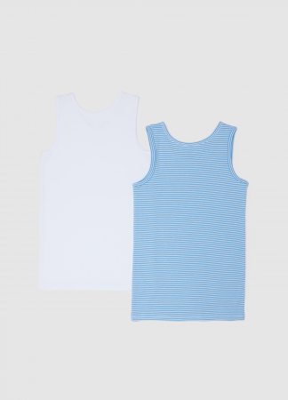 OVS Kids Lenjerie White/Lt Blue Baieti 3-10 Ani [1]