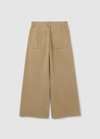 OVS Kids Pantaloni Gabardin Bej Fete 10-15 Ani [1]