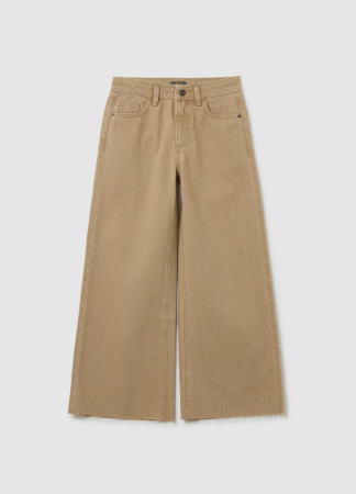 Pantaloni Scurti - OVS Kids Pantaloni Gabardin Bej Fete 10-15 Ani