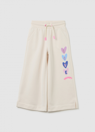 FETE - OVS Kids Pantaloni Gabardin Cream Pink Fete 3-10 Ani