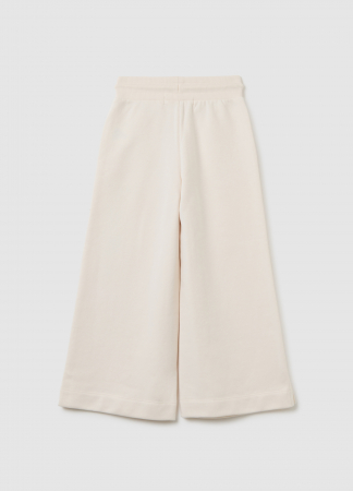 OVS Kids Pantaloni Gabardin Cream Pink Fete 3-10 Ani [1]