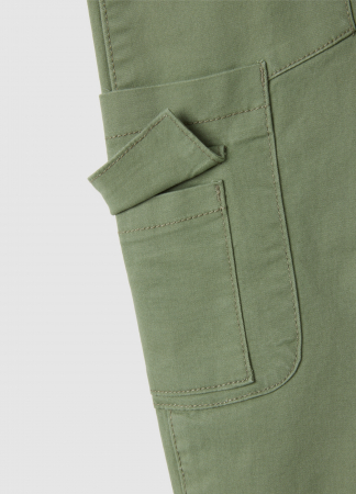 OVS Kids Pantaloni Gabardin Granite Green Baieti 3-10 Ani [2]
