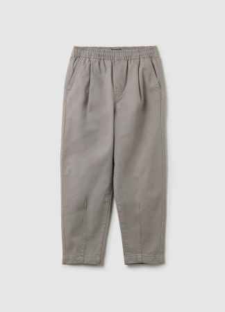 Baieti 10-15 ANI - OVS Kids Pantaloni Gabardin Gri Baieti 10-15 Ani