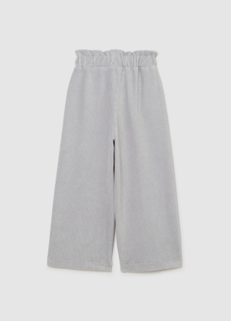 OVS Kids Pantaloni Gabardin Gri Fete 3-10 Ani [1]