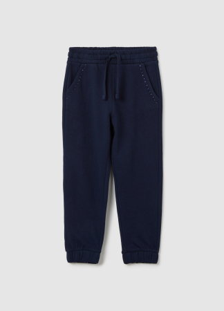 FETE - OVS Kids Pantaloni Gabardin Maritime Blue Fete 3-10 Ani