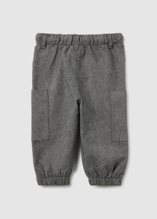 OVS Kids Pantaloni Gri Baieti 9-36 Luni [1]