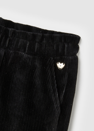 OVS Kids Pantaloni Negri Fete 9-36 Luni [3]