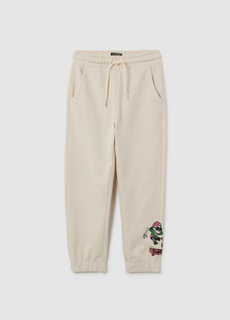 Pantaloni - OVS Kids Pantaloni Sport Bej Baieti 3-10 Ani