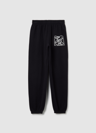 Fetite 10-15 ANI - OVS Kids Pantaloni Sport Black Beauty  Fete 10-15 Ani