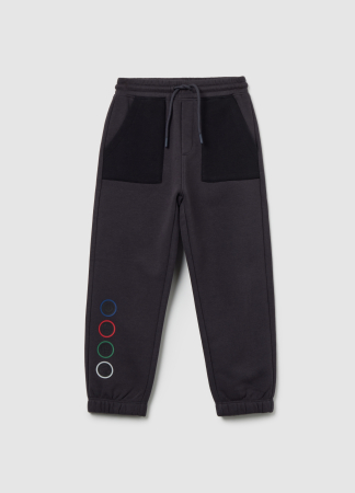 BAIETI - OVS Kids Pantaloni Sport Black Sand Baieti 3-10 Ani