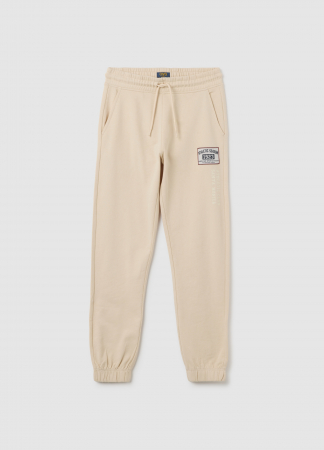 Baieti 10-15 ANI - OVS Kids Pantaloni Sport Bleached Sand Baieti 10-15 Ani