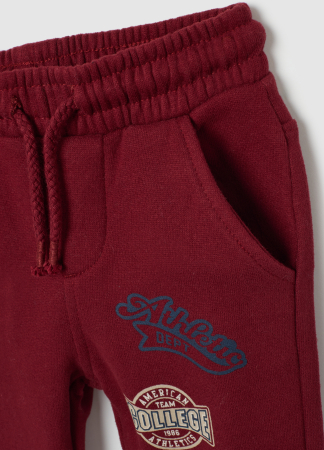 OVS Kids Pantaloni Sport Bordo Baieti 9-36 Luni [2]