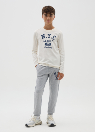 Baieti 10-15 ANI - OVS Kids Pantaloni Sport Gri Baieti 10-15 Ani