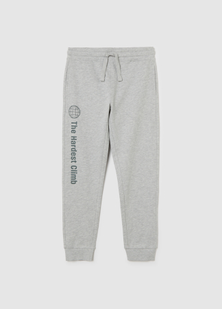 BAIETI - OVS Kids Pantaloni Sport Gri Deschis Baieti 10-15 Ani