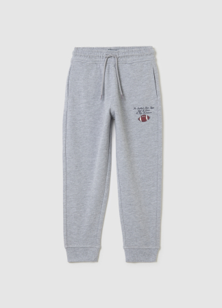 Baieti 3-10 ANI - OVS Kids Pantaloni Sport Gri Deschis Baieti 3-10 Ani
