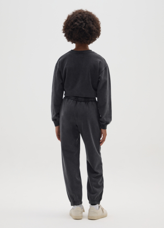 OVS Kids Pantaloni Sport Gri Inchisi Fete 10-15 Ani [1]