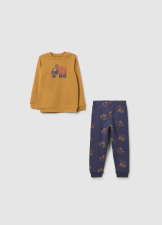 Pijamale - OVS Kids Pijama Apple Cinnamon Baieti 9-36 Luni