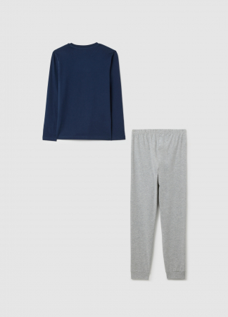 OVS Kids Pijama Blue/Gri Baieti 10-15 Ani [1]