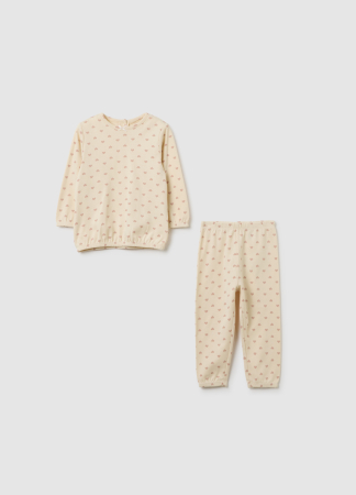 FETE - OVS Kids Pijama Buttercream Fete 9-36 Luni
