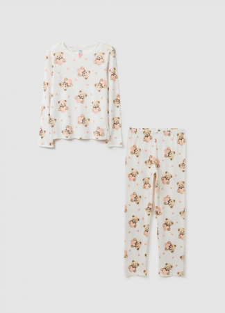 FETE - OVS Kids Pijama Cloud Dancer Fete 3-10 Ani