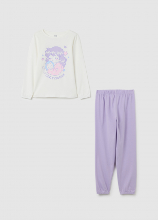 FETE - OVS Kids Pijama Lucent White Fete 3-10 Ani
