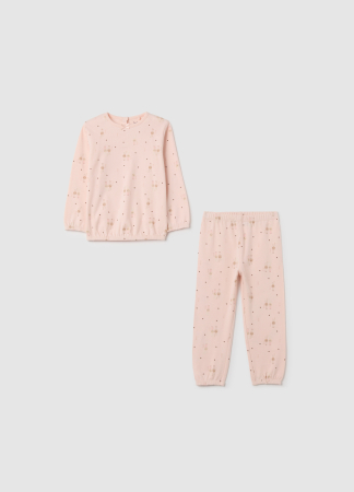 FETE - OVS Kids Pijama Mangano Calcite Fete 9-36 Luni