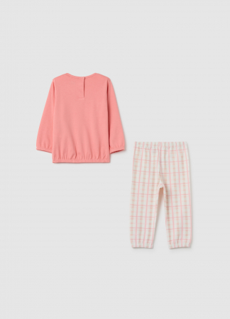 OVS Kids Pijama Roz Fete 9-36 Luni [1]