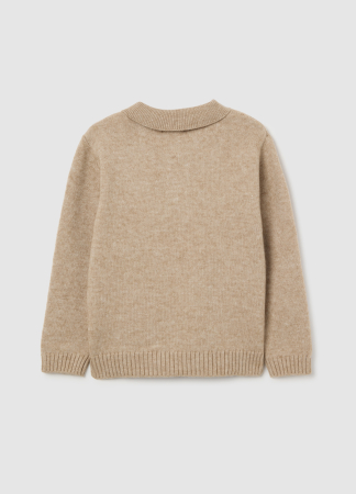 OVS Kids Pulover Beige Melange Baieti 3-10 Ani [1]