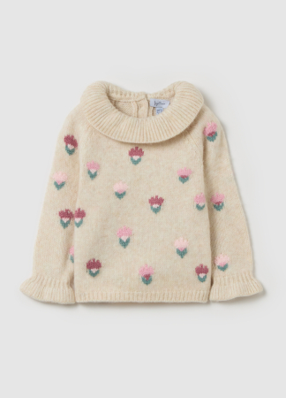 ДЕВОЧКИ - OVS Kids Свитер Для Девочек Beige Melange 9-36 Месяцев