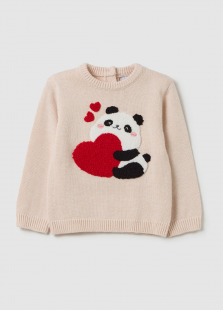 FETE - OVS Kids Pulover Creme De Peche Fete 9-36 Luni