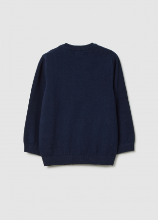 OVS Kids Pulover Dark Blue Baieti 9-36 Luni [1]