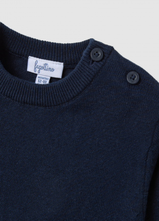 OVS Kids Pulover Dark Blue Baieti 9-36 Luni [2]