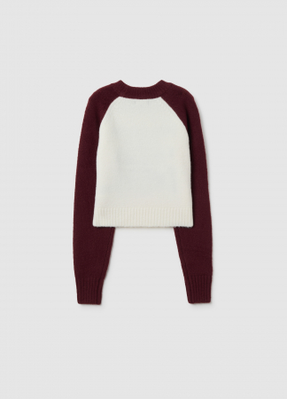 OVS Kids Pulover Off-White/Red Fete 10-15 Ani [4]
