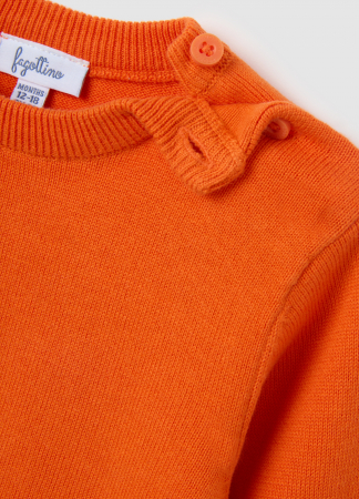 OVS Kids Pulover Orange Baieti 9-36 Luni [2]